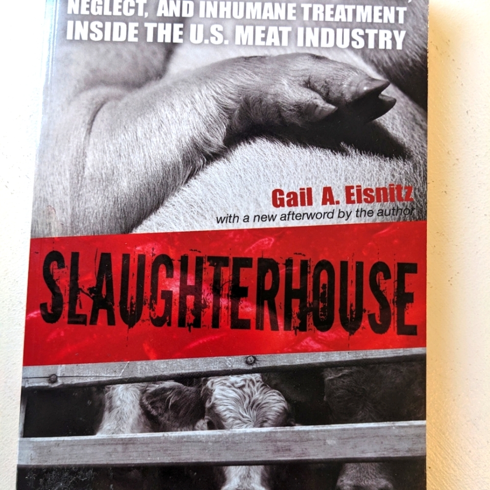 Slaughterhouse Animal Rights Book - Vegetarian/Vegan